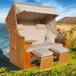 Nomad Gear Camping Im Freien|Outdoor-Artikel-Liegestuhl für den Außenbereich – Bequeme Sitzgelegenheiten auf der Terrasse