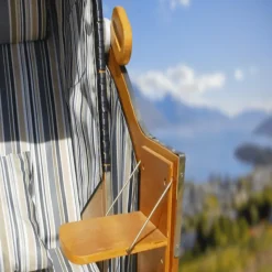 Nomad Gear Camping Im Freien|Outdoor-Artikel-Liegestuhl für den Außenbereich – Bequeme Sitzgelegenheiten auf der Terrasse