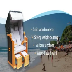 Nomad Gear Camping Im Freien|Outdoor-Artikel-Liegestuhl für den Außenbereich – Bequeme Sitzgelegenheiten auf der Terrasse