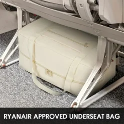 BagAura Taschen & Geldbörsen-20-Liter-Reisetasche für unter den Sitz – Wasserabweisendes Handgepäck für unterwegs