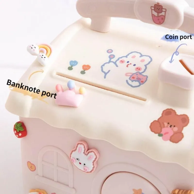 Kinder The Decor Haven Kinderwagen & Zubehör|Babyspielzeug-Little House Sparschwein – Niedliche Spardose für Kinder