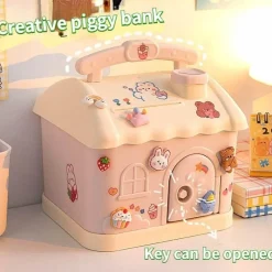 Kinder The Decor Haven Kinderwagen & Zubehör|Babyspielzeug-Little House Sparschwein – Niedliche Spardose für Kinder