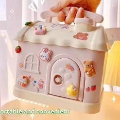 Kinder The Decor Haven Kinderwagen & Zubehör|Babyspielzeug-Little House Sparschwein – Niedliche Spardose für Kinder