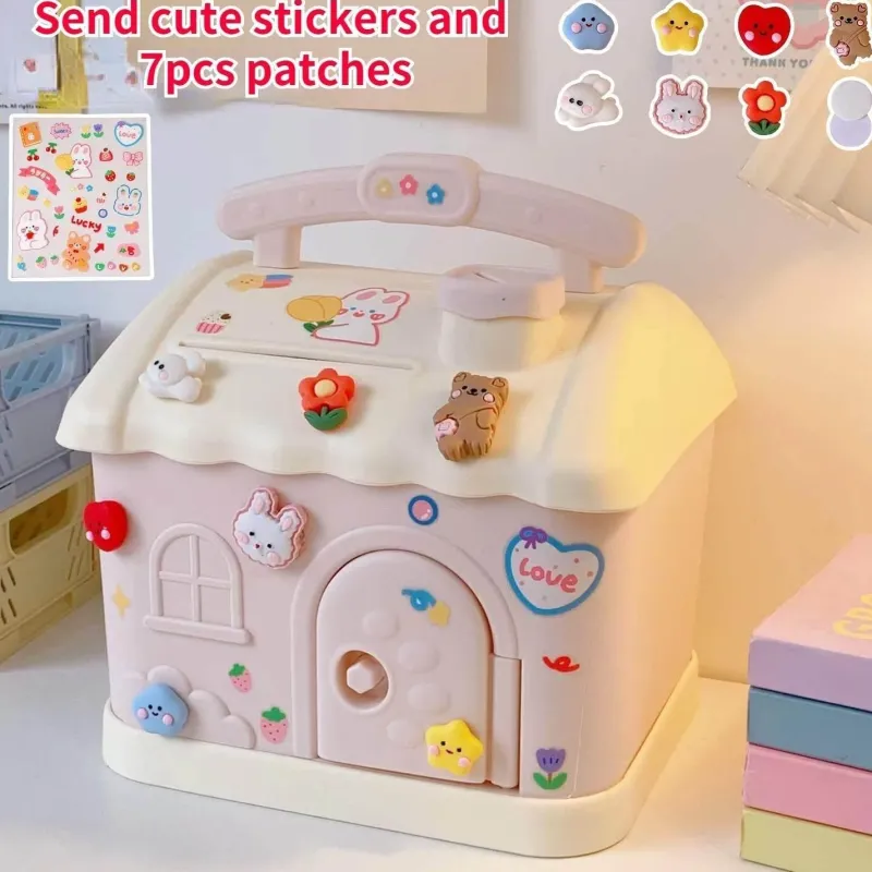 Kinder The Decor Haven Kinderwagen & Zubehör|Babyspielzeug-Little House Sparschwein – Niedliche Spardose für Kinder