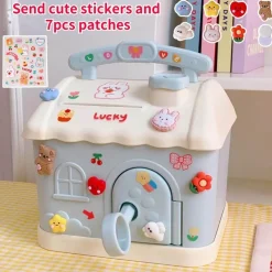 Kinder The Decor Haven Kinderwagen & Zubehör|Babyspielzeug-Little House Sparschwein – Niedliche Spardose für Kinder