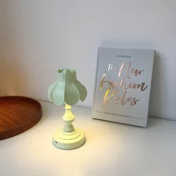 Glow u0026 Shade Beleuchtung-Lotusblatt LED-Nachtlampe - Dekoratives Licht für Zuhause