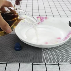 The Decor Haven Küche & Esszimmer-Ölspender - 2-in-1-Flasche zum einfachen Ausgießen