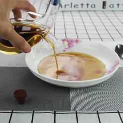 The Decor Haven Küche & Esszimmer-Ölspender - 2-in-1-Flasche zum einfachen Ausgießen