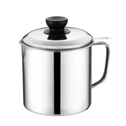 The Culinary Kit Küche & Esszimmer-Ölspender aus Edelstahl - Speiseölabscheider