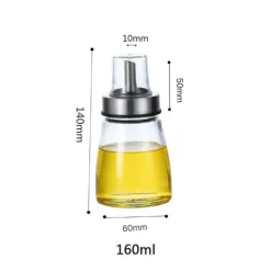 Tom Küche & Esszimmer-Ölspender aus Glas - Gewürzflasche für die Küche