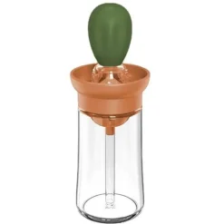 The Culinary Kit Küche & Esszimmer-Ölspenderflasche aus Glas - Soßen- und Dressingbehälter