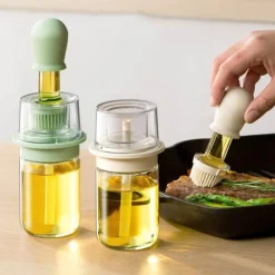 Space Savvy Küche & Esszimmer-Ölsprühflasche mit Pinsel - Küchen-Kochsprühgerät