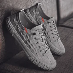 Herren Decor Herrenschuhe-Lässige handgefertigte Herren-Sneakers - Bequeme Outdoor-Schuhe