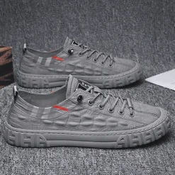 Herren Decor Herrenschuhe-Lässige handgefertigte Herren-Sneakers - Bequeme Outdoor-Schuhe