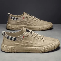 Herren Decor Herrenschuhe-Lässige handgefertigte Herren-Sneakers - Bequeme Outdoor-Schuhe