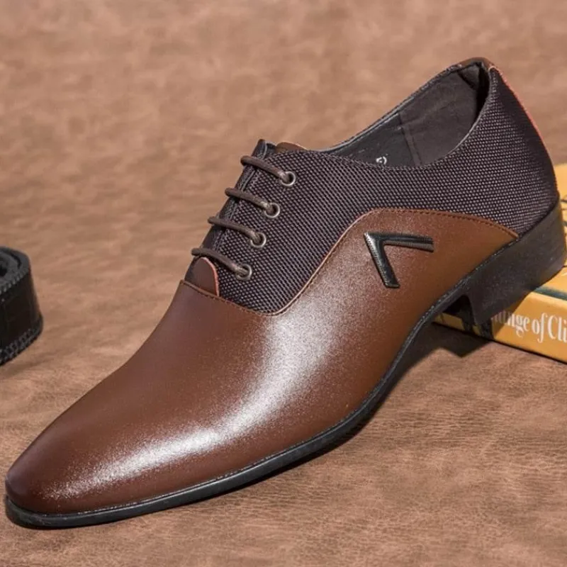 Herren Decor Herrenschuhe-Lässige Oxford-Schuhe für Herren – Urban Elite Business-Schuhe aus Leder