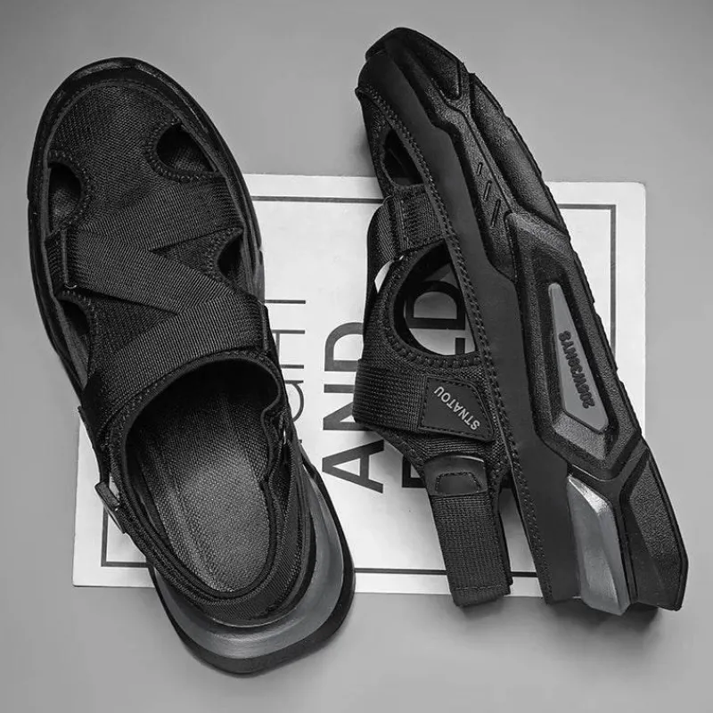 Damen Wilderness Haven Herrenschuhe|Damenschuhe-Lässige Sommersandalen aus Leder – Rutschfester Outdoor-Komfort