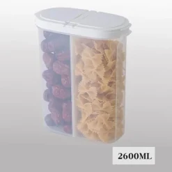 Space Savvy Küche & Esszimmer-Luftdichter Mehrkorn-Aufbewahrungsbehälter – versiegelter Lebensmittelbehälter