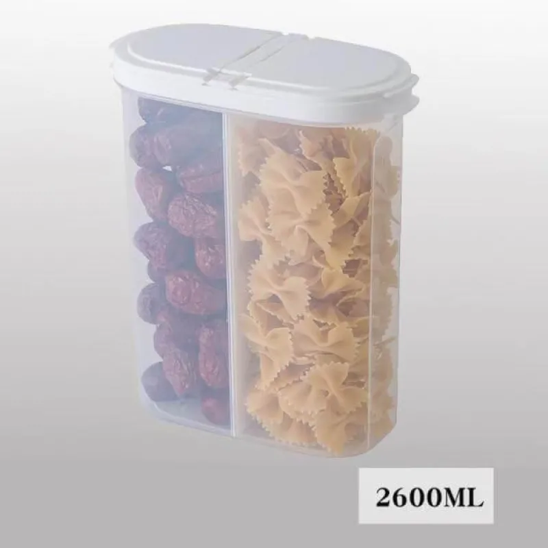 Space Savvy Küche & Esszimmer-Luftdichter Mehrkorn-Aufbewahrungsbehälter – versiegelter Lebensmittelbehälter