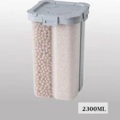 Space Savvy Küche & Esszimmer-Luftdichter Mehrkorn-Aufbewahrungsbehälter – versiegelter Lebensmittelbehälter