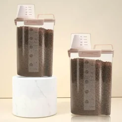 The Culinary Kit Küche & Esszimmer-Luftdichter Vorratsbehälter für Lebensmittel – Messbarer Küchen-Organizer