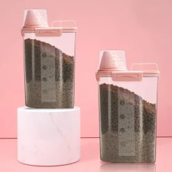 The Culinary Kit Küche & Esszimmer-Luftdichter Vorratsbehälter für Lebensmittel – Messbarer Küchen-Organizer