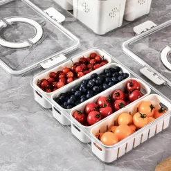 Space Savvy Küche & Esszimmer-Luftdichtes Vorratsbehälter-Set für Lebensmittel – Küchenorganizer