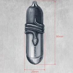 Wild u0026 Free Gear Autozubehör|Automobilindustrie-Lufterfrischer „Snake Bite“ – Duftkapsel zum Aufhängen