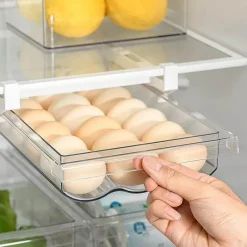 Space Savvy Küche & Esszimmer-Lume Eierablage – Schiebelösung zur Eieraufbewahrung