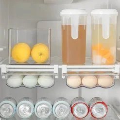 Space Savvy Küche & Esszimmer-Lume Eierablage – Schiebelösung zur Eieraufbewahrung