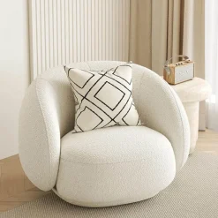 Cozy Living Möbel-Luna Beistellstuhl – Moderne, stilvolle Sitzgelegenheiten