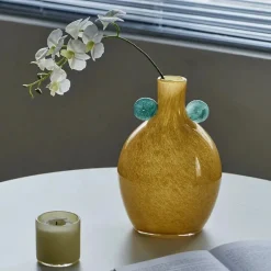 Tom Wohndeko-Lunava Pop Glass Vase – Colorful Sculptural Gradient Art Vase