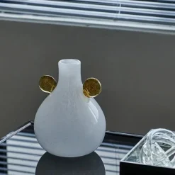 Tom Wohndeko-Lunava Pop Glass Vase – Colorful Sculptural Gradient Art Vase