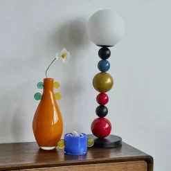 Tom Wohndeko-Lunava Pop Glass Vase – Colorful Sculptural Gradient Art Vase