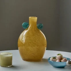 Tom Wohndeko-Lunava Pop Glass Vase – Colorful Sculptural Gradient Art Vase