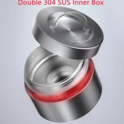 Trail u0026 Beyond Camping-Werkzeuge|Camping Im Freien-Lunchbox aus Edelstahl – Cleverer Essensbehälter für unterwegs