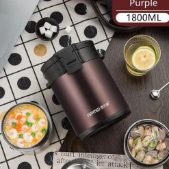 Trail u0026 Beyond Camping-Werkzeuge|Camping Im Freien-Lunchbox aus Edelstahl – Cleverer Essensbehälter für unterwegs