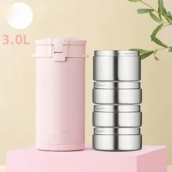 Trail u0026 Beyond Camping-Werkzeuge|Camping Im Freien-Lunchbox aus Edelstahl – Cleverer Essensbehälter für unterwegs