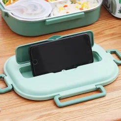 Trail u0026 Beyond Camping Im Freien|Outdoor-Artikel-Lunchbox aus Edelstahl für Kinder – Bento-Box mit mehreren Fächern