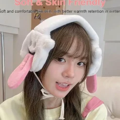 Wilderness Haven Outdoor-Artikel|Camping Im Freien-Lustige Wintermonster-Ohrenschützer – süßes, flauschiges Accessoire für kaltes Wetter