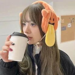 Wilderness Haven Outdoor-Artikel|Camping Im Freien-Lustige Wintermonster-Ohrenschützer – süßes, flauschiges Accessoire für kaltes Wetter