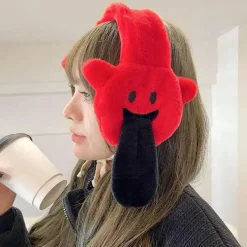 Wilderness Haven Outdoor-Artikel|Camping Im Freien-Lustige Wintermonster-Ohrenschützer – süßes, flauschiges Accessoire für kaltes Wetter
