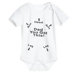 The Decor Haven Babykleidung|Babykleidung-Lustiger Baby-Overall - Papa, du hast dieses Outfit