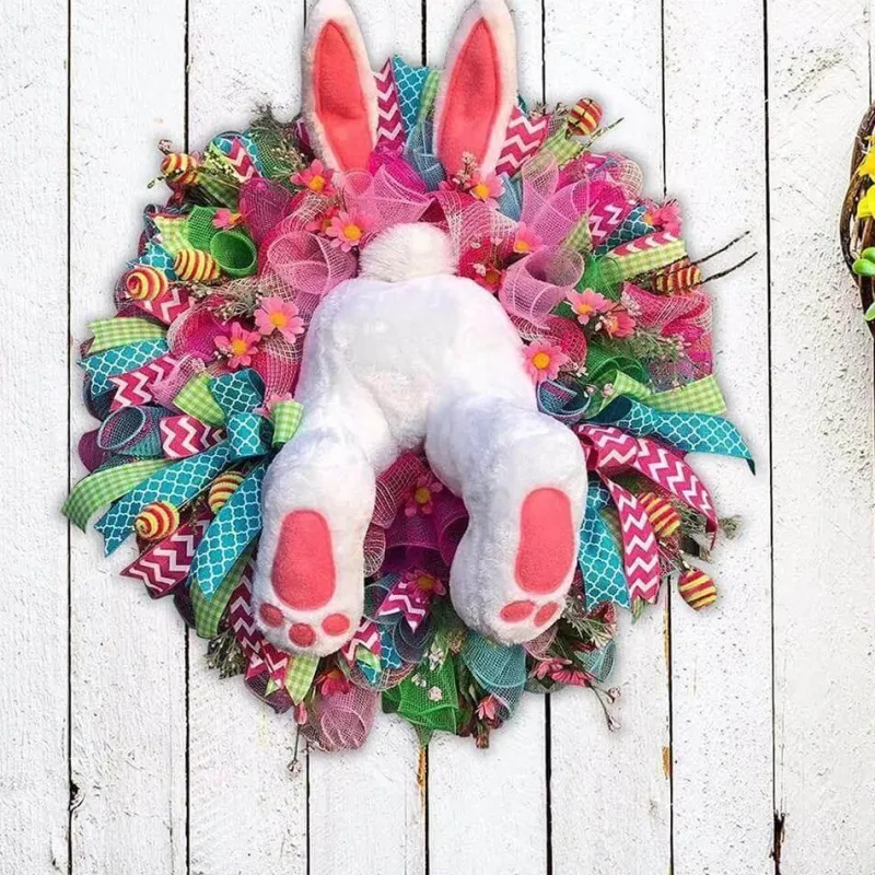 Accent Haven Wohndeko-Lustiges Hasen-Türornament – süßes Frühlingsdekor