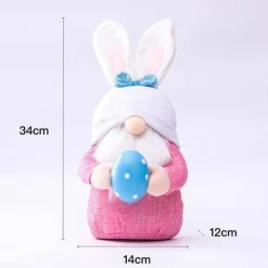 Accent Haven Wohndeko-Lustiges Hasen-Türornament – süßes Frühlingsdekor