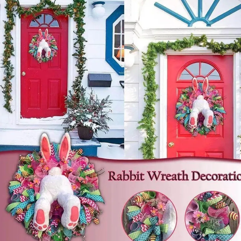 Accent Haven Wohndeko-Lustiges Hasen-Türornament – süßes Frühlingsdekor