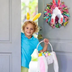 Accent Haven Wohndeko-Lustiges Hasen-Türornament – süßes Frühlingsdekor