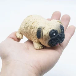 The Decor Haven Babyspielzeug-Lustiges quietschendes Zappelspielzeug für Hunde – Interaktives Haustierspielzeug