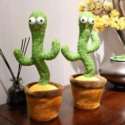 The Decor Haven Babyspielzeug-Lustiges Tänzer-Kaktus-Spielzeug – lustige Pflanzenfigur