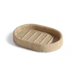 Serene Splash Badezimmer-Luxe Sandstone Bathroom Set - Elegant Bath Accessories Collection